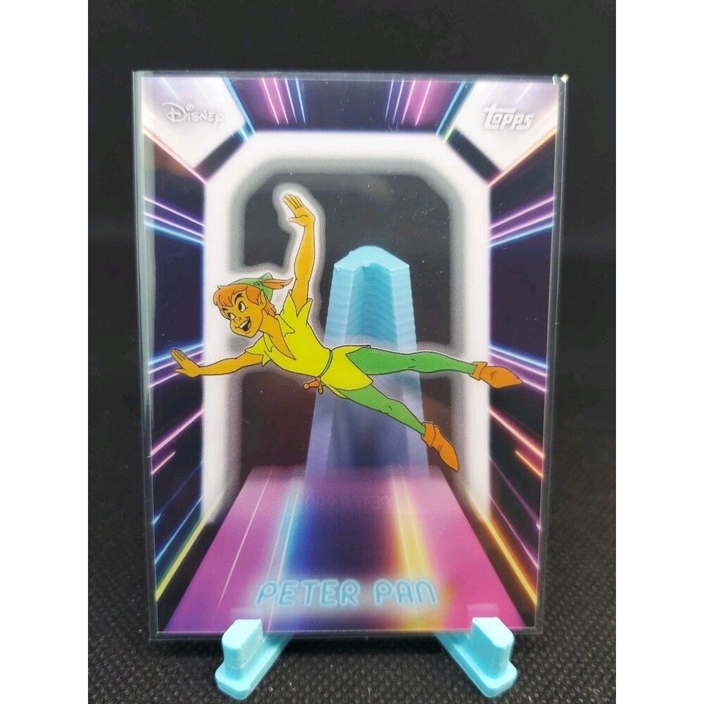 2026 Topps Disney Neon: Illuminated Lights NPL-18 Peter Pan